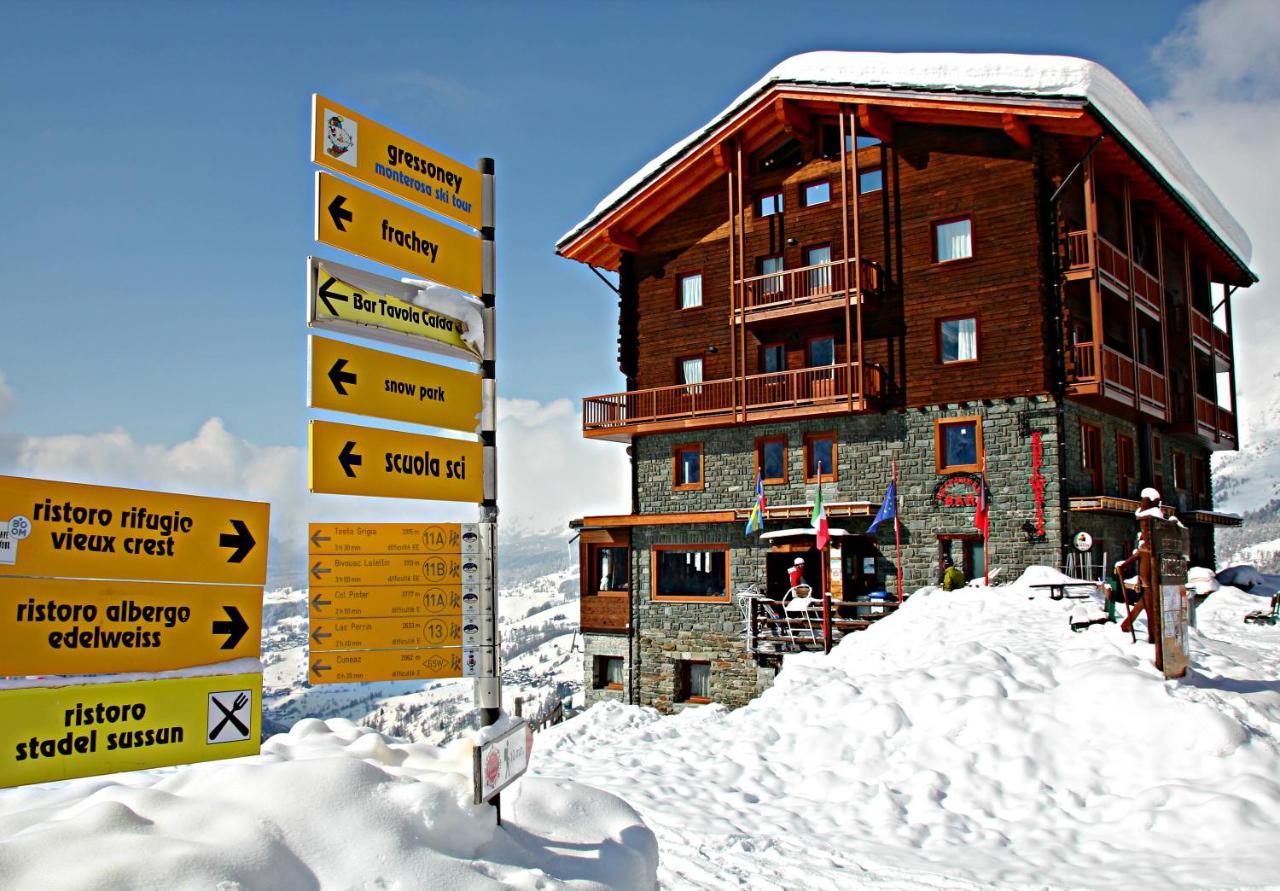 Maison Fosson Aparthotel Champoluc Kültér fotó